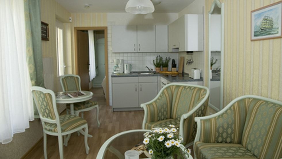 Voorbeeld kamer in Pension Arielle, © Christine Rath Voorbeeld kamer in Pension Arielle, © Christine Rath