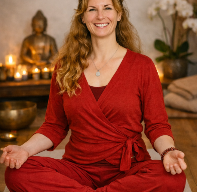 Verena – Yogalehrerin, Yogatherapeutin und Mentaltrainerin // © Verena Hesse Verena – Yogalehrerin, Yogatherapeutin und Mentaltrainerin // © Verena Hesse