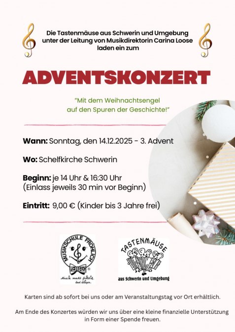 Einladung zum Konzert, © Carina Loose Einladung zum Konzert, © Carina Loose