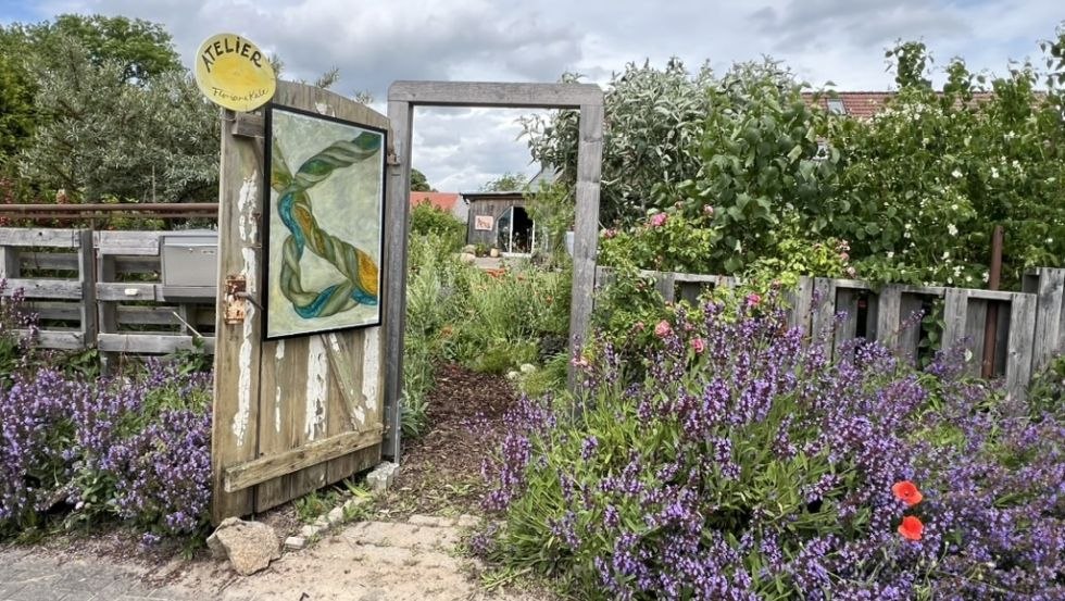 Offenes Atelier im Garten, &copy; Floriane Kalz