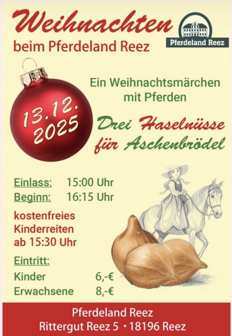 Reez Veranstaltung, © Pferdeland Reez Reez Veranstaltung, © Pferdeland Reez