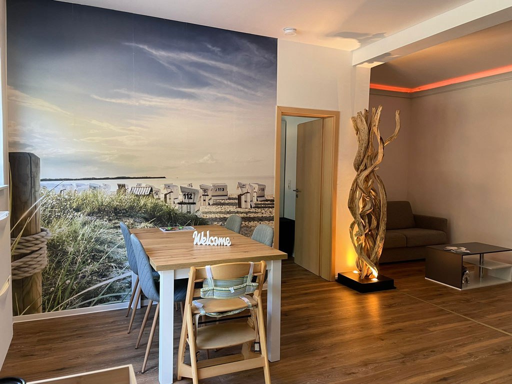 Vakantiewoning op de begane grond voor 2 en 4 personen // &copy; Fotografie Ulrike Pawandenat