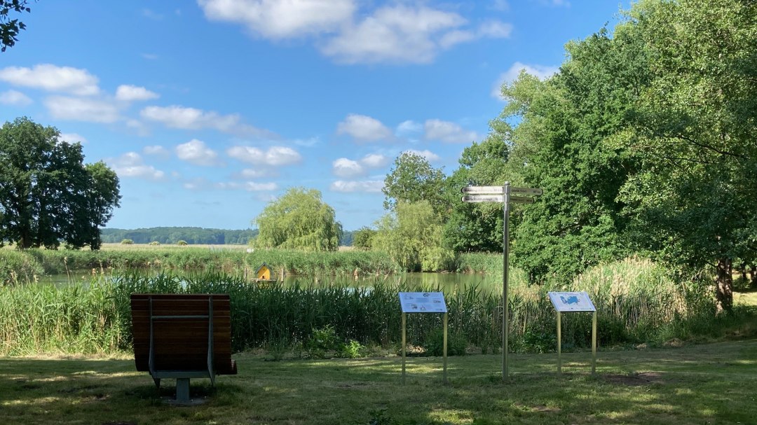 Der Kurpark liegt eingebettet im Recknitztal, © TVVR