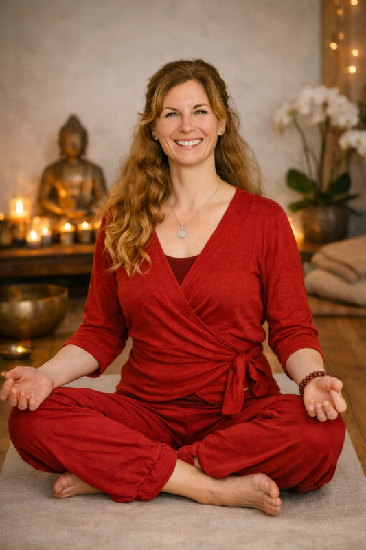 Verena – yogadocente, yogatherapeute en mentale coach // © Verena Hesse Verena – yogadocente, yogatherapeute en mentale coach // © Verena Hesse