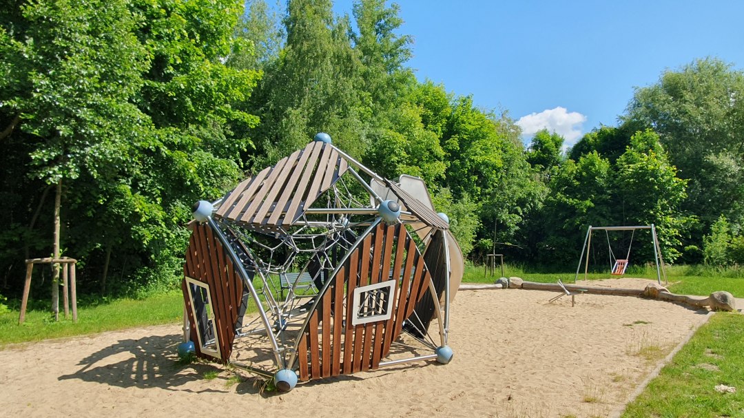 Spielplatz Herrensteig, © Amt Mecklenburgische Kleinseenplatte