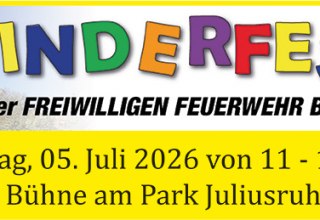 Kinderfest mit der Freiwilligen Feuerwehr Breege // &copy; seebad breege juliusruh