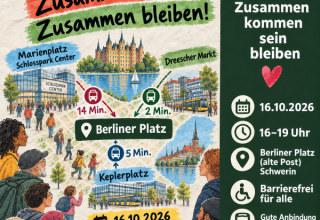 Zusammenkommen! Zusammen sein! Zusammen bleiben! // &copy; Robert Fehlandt