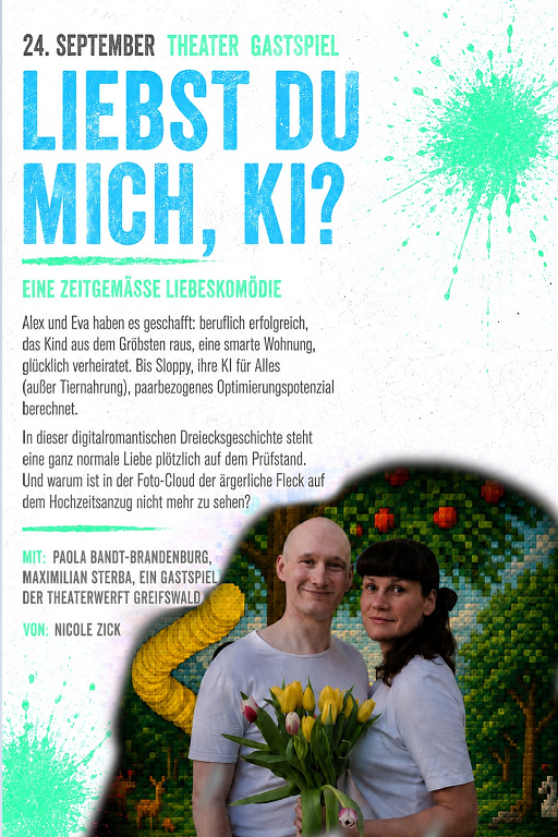 Liebst Du mich, KI? // © ThUSCH Liebst Du mich, KI? // © ThUSCH