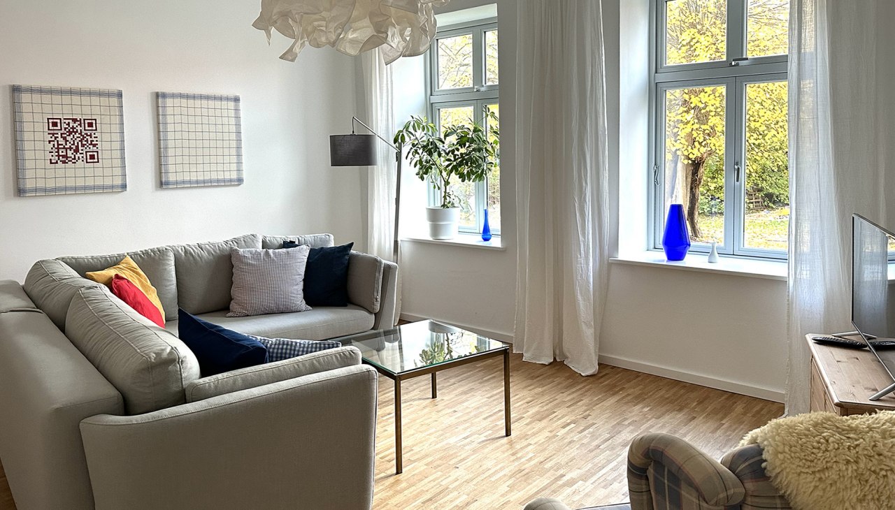 Ferienwohnung Horst 2_ EG, blau. 73 qm ideal für bis zu 5 Personen., © Silke Juchter Ferienwohnung Horst 2_ EG, blau. 73 qm ideal für bis zu 5 Personen., © Silke Juchter