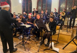 in der Aula der Musikschule Wismar, © The Jellyfish Jazz Orchestra e.V. in der Aula der Musikschule Wismar, © The Jellyfish Jazz Orchestra e.V.