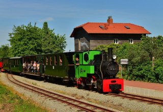 Haltepunkt in Reppenhagen // &copy; Stiftung Deutsche Kleinbahnen, B. Lotzow