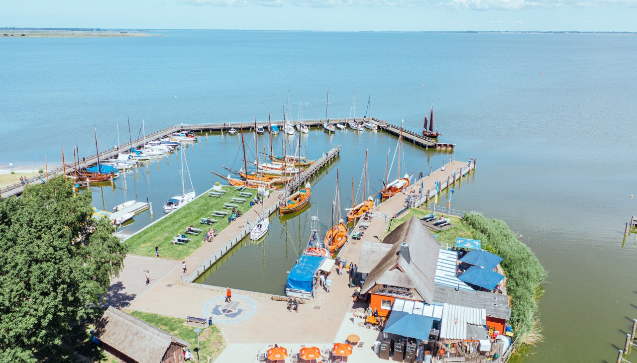 Hafen Dierhagen auf Fischland-Dar&szlig;-Zingst, &copy; TMV/G&auml;nsicke