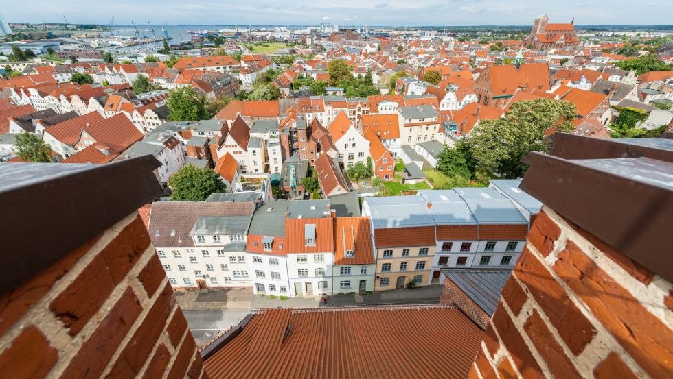 Aussichtsplattform der St. Georgen-Kirche // &copy; TZ Wismar, Anibal Trejo