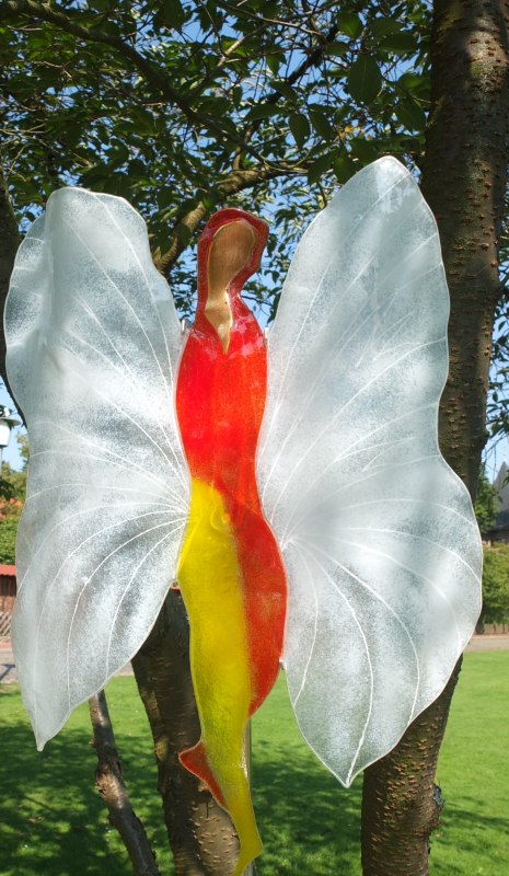 Gartendekoration "Elfe" // &copy; Christa Kothe