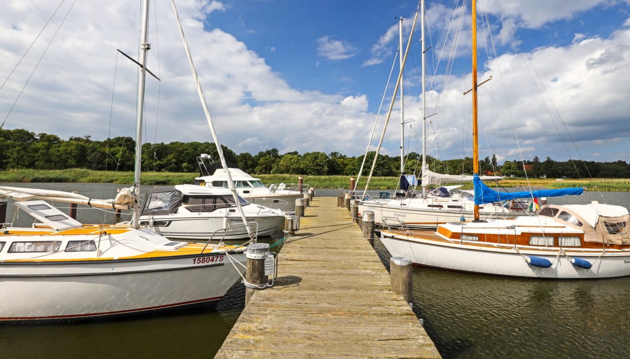 Hafen im Ostseebad Prerow, &copy; TMV/Gohlke