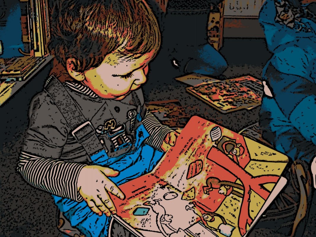 Interaktives Vorlesen f&uuml;r Kleine, &copy; Stadtbibliothek Malchow