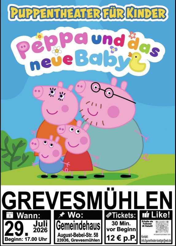 Peppa und das neue Baby // &copy; Jennifer B&ouml;ttger