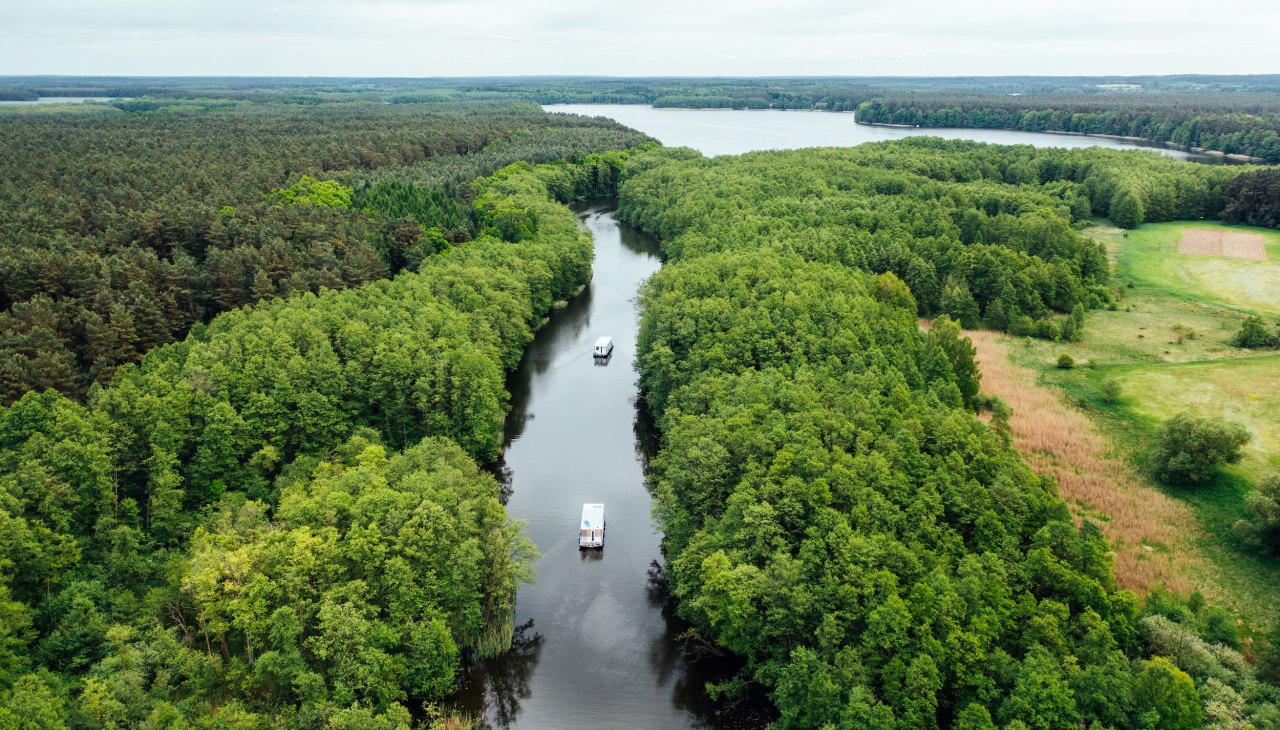 One-Way-Touren zum Hafendorf Müritz oder Richtung Berlin sind möglich., © TMV/Gänsicke
