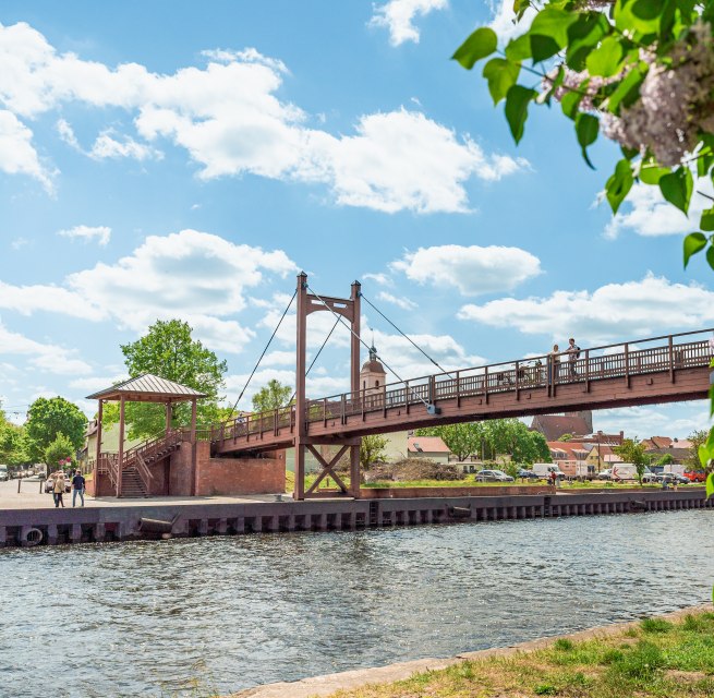 Als Tor ins Peenetal - ist eine Station auf dem Radweg, © TMV/Tiemann
