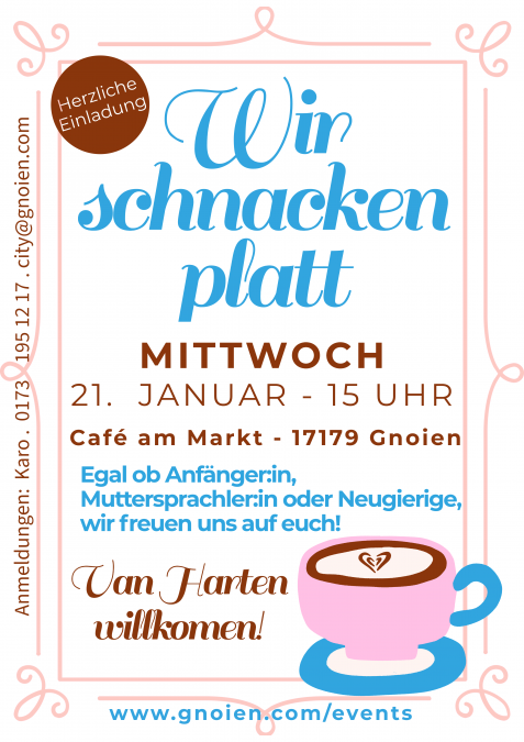 Flyer und Einladung, &copy; Karola Stenschke