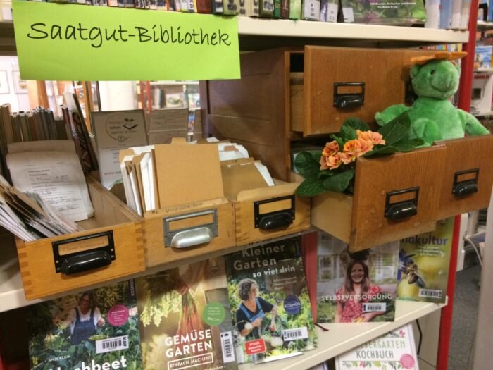 Stadtbibliothek Malchow_Saatgutbibliothek, &copy; Stadtbibliothek Malchow