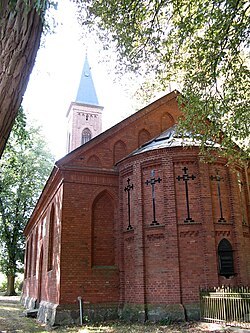 Kerk van Gro&szlig; Markow, foto: Nordkirche // &copy; Kirche Gro&szlig; Markow Foto Nordkirche