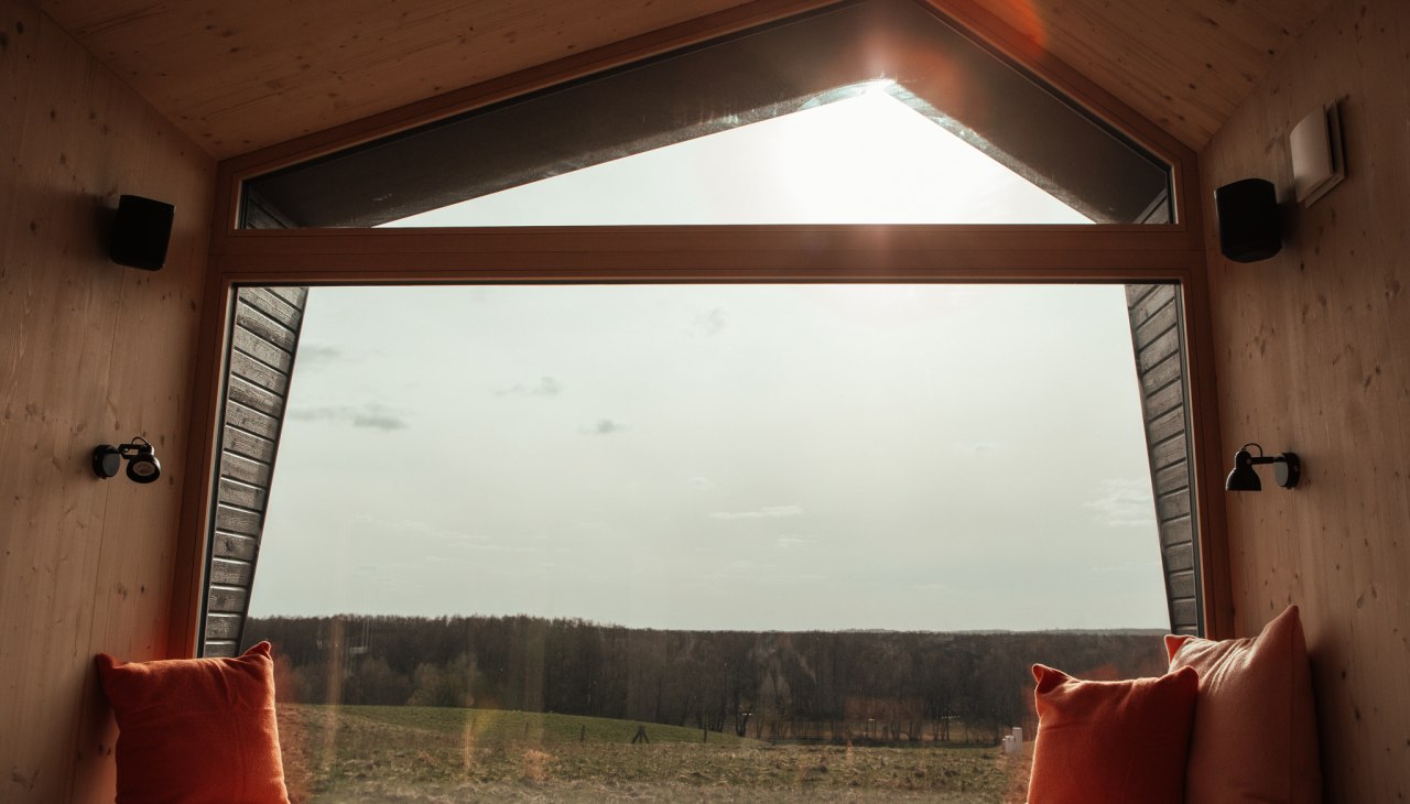 Ausblick aus der Cabin, © Theresa Lange Ausblick aus der Cabin, © Theresa Lange