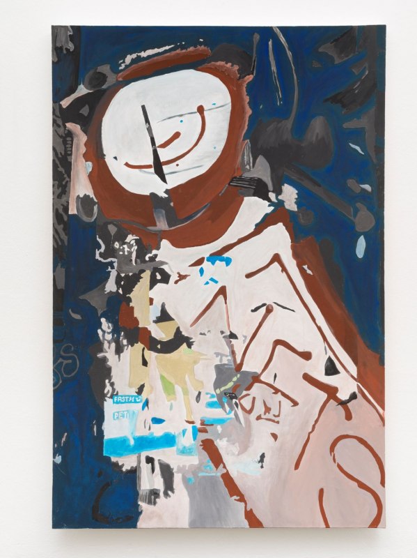 Harlekin, 2020, 150 x 100 cm, Acryl auf Leinwand // &copy; Wilko H&auml;nsch, VG Bildkunst