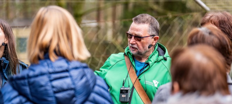 Eine Themenführung im Zoo Rostock. // © Zoo Rostock/ Drübbisch Eine Themenführung im Zoo Rostock. // © Zoo Rostock/ Drübbisch