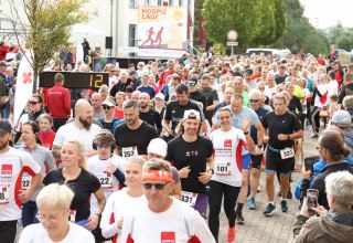 Start am Hospiz "Luisendomizil" // &copy; DRK KV MSP e.V. /M.Runge