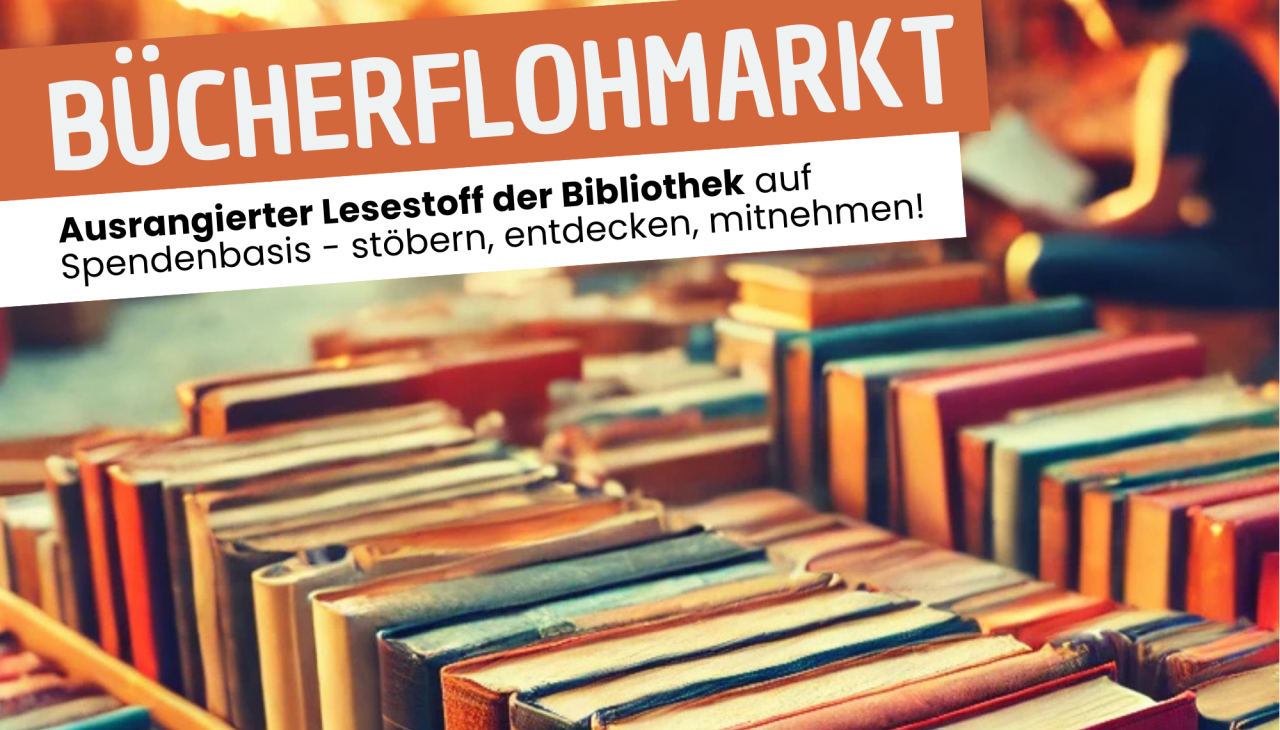 B&uuml;cherflohmarkt Regionalbibliothek Neubrandenburg, &copy; Regionalbibliothek Neubrandenburg
