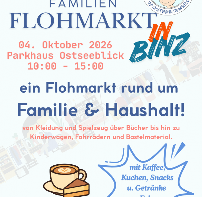Flyer Familienflohmarkt // © Küstenkinder e.V. Flyer Familienflohmarkt // © Küstenkinder e.V.
