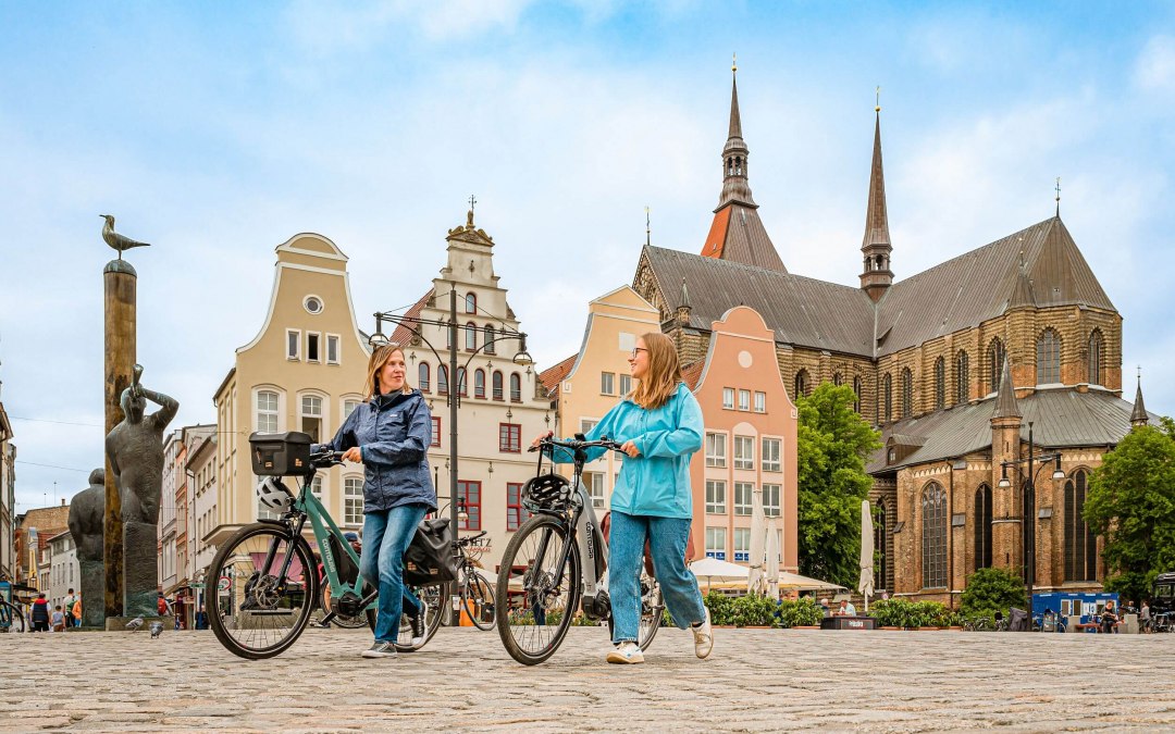 Neuer Markt in der Hansestadt Rostock // © MV-T/Tiemann Neuer Markt in der Hansestadt Rostock // © MV-T/Tiemann