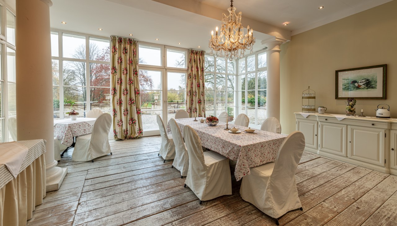 Wintergarten auf Gut Klein Nienhagen, © Gut Klein Nienagen / Markus Tiemann Wintergarten auf Gut Klein Nienhagen, © Gut Klein Nienagen / Markus Tiemann