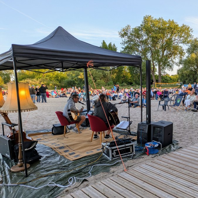 Sconehead live am Wohlenberger Strand, &copy; Sabine St&ouml;ckmann