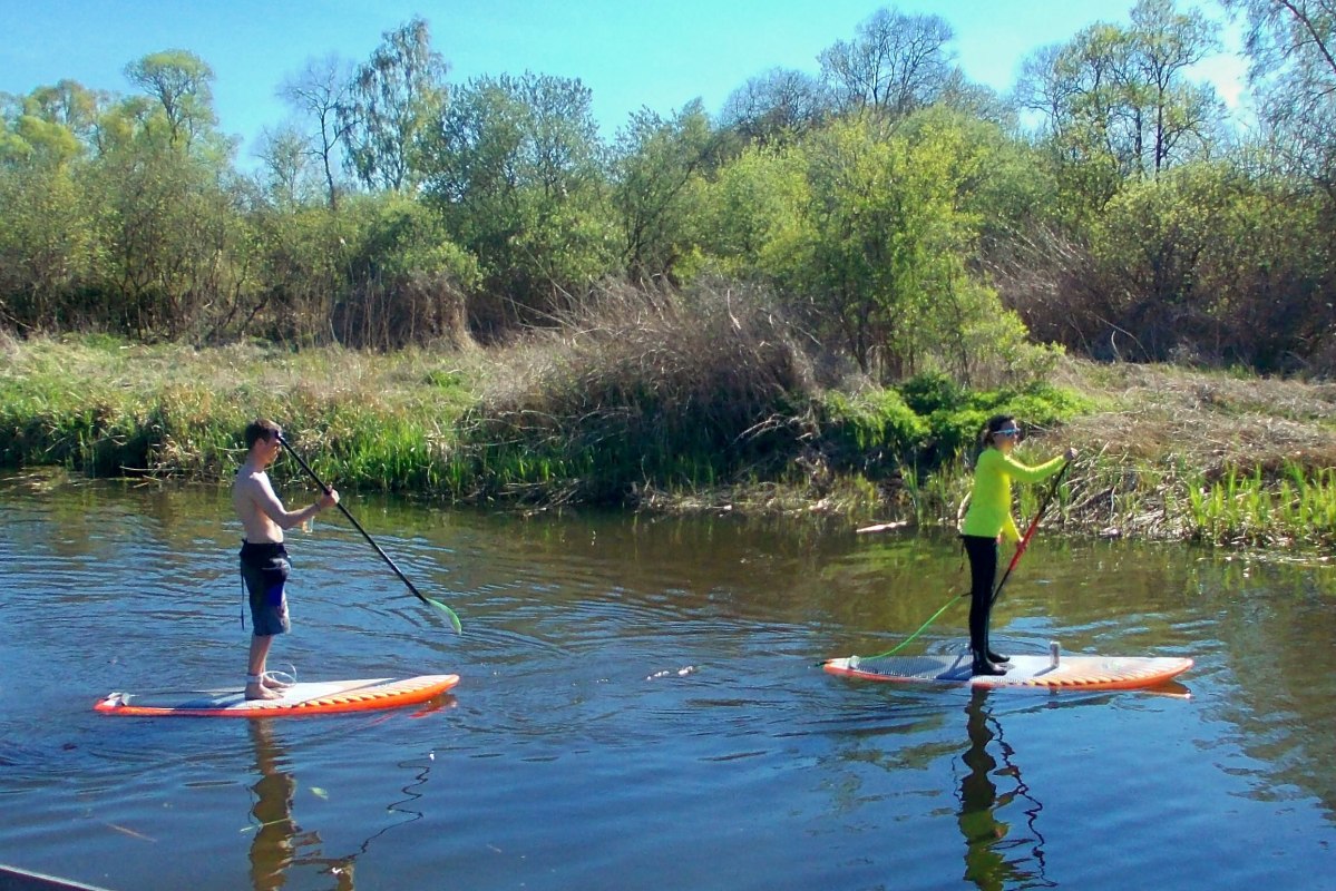 SUP - Stand up paddling // &copy; Marlower Kanu- und Bootsverleih/Stypmann