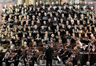 Bachchor an St. Nikolai Stralsund // &copy; Nils Kinder