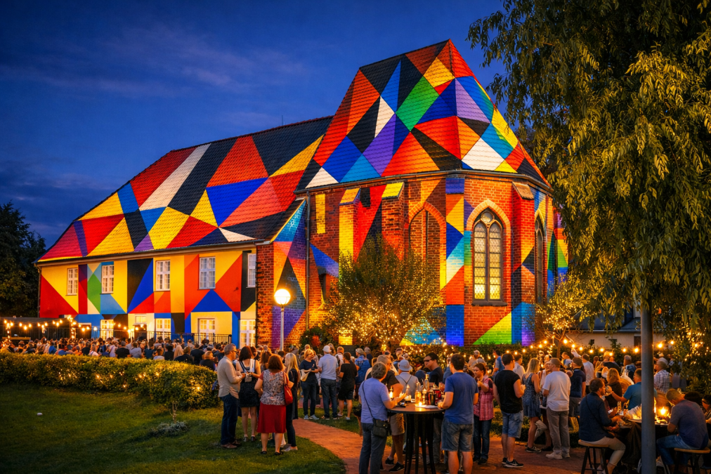 Lichtmoment &ndash; 25 Jahre Bibelzentrum Barth, &copy; Stadt Barth - KI generiert