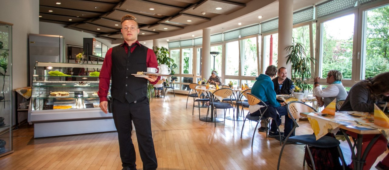 Trainingscafetaria van de BBW Greifswald // &copy; BBW Greifswald/Henry Dramsch
