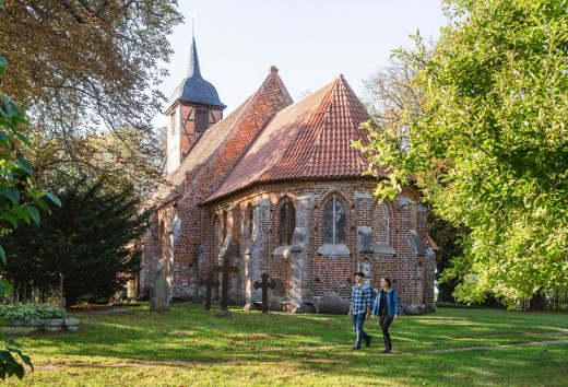 Fachwerkkirche in Landow, &copy; TMV/Gross