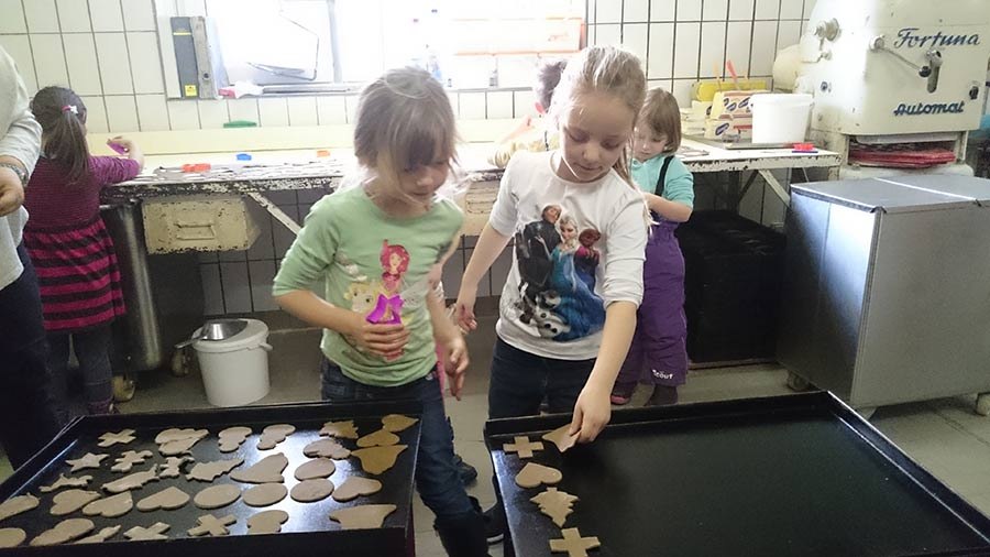 Jedes Jahr wieder: Kinderbacktag // © Landbäckerei Heino Bastian Jedes Jahr wieder: Kinderbacktag // © Landbäckerei Heino Bastian