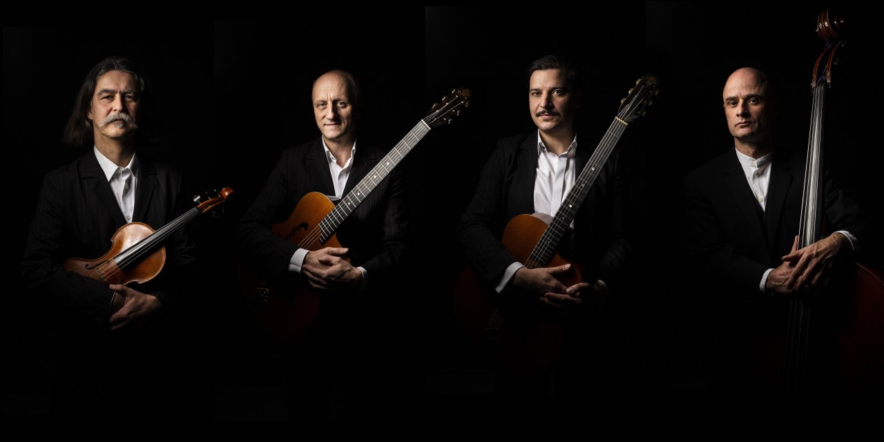vier mannen met instrumenten // © Guido Werner vier mannen met instrumenten // © Guido Werner