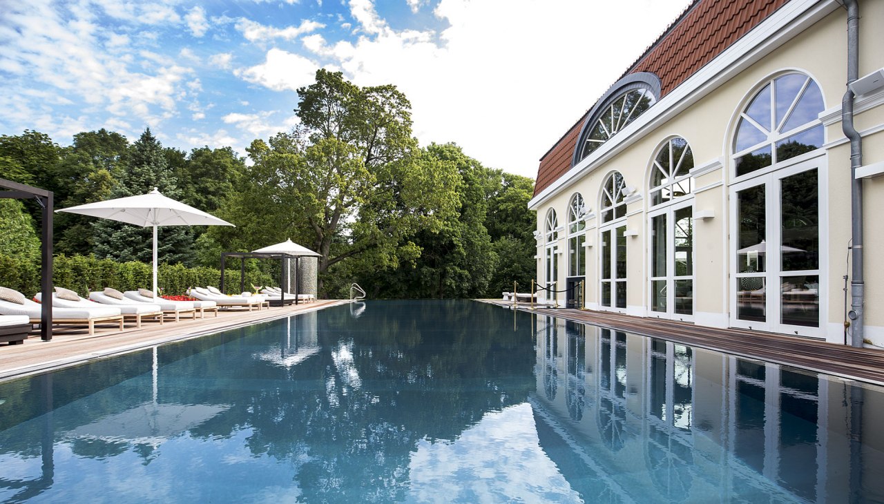 Au&szlig;enpool Schloss Fleesensee, &copy; Schloss Fleesensee