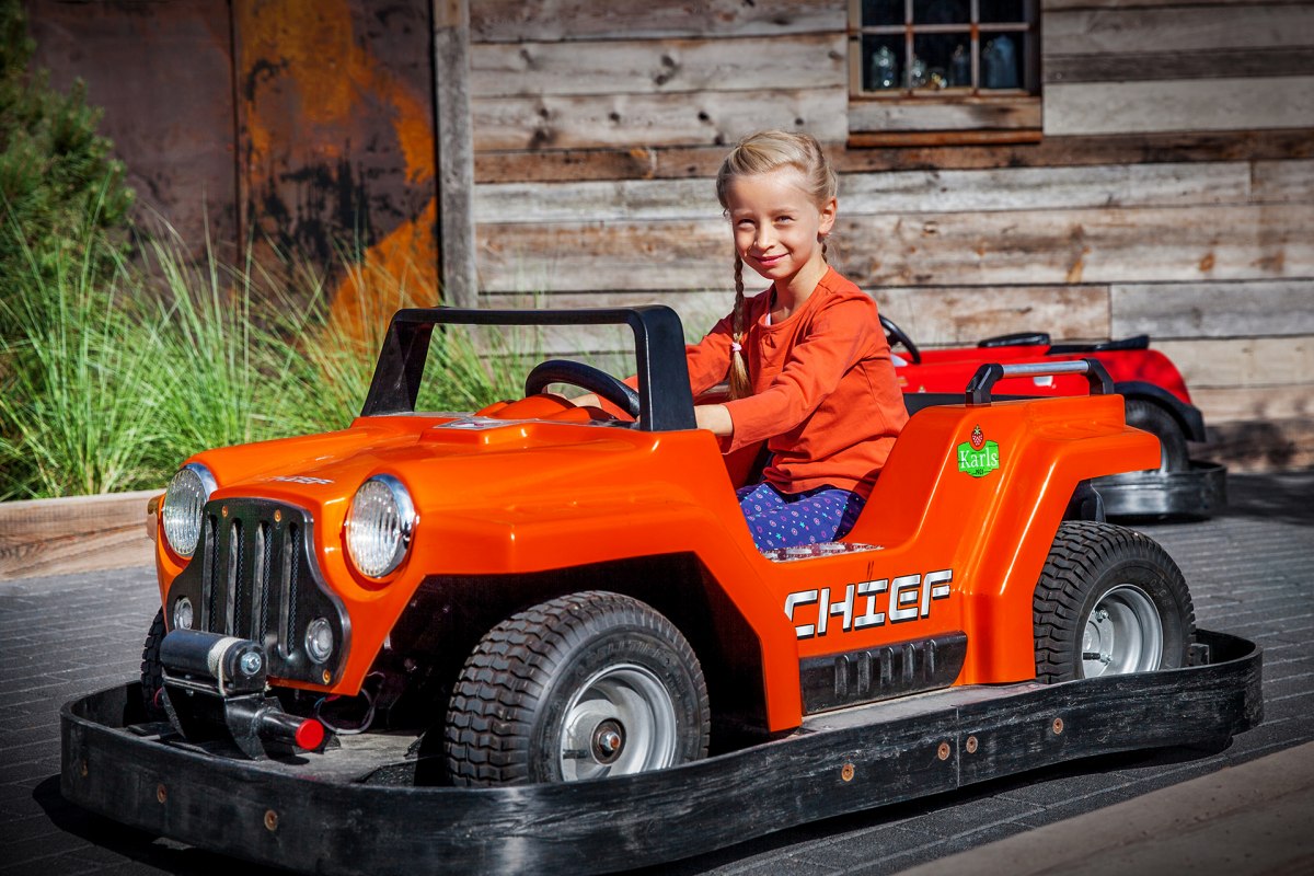 Mini kartbaan // &copy; Karls Erlebnis-Dorf