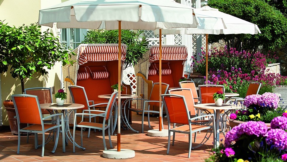 Terrasse // &copy; Kleine Strandburg Zinnowitz