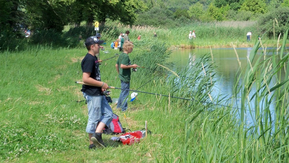 Auch für Kinder wird der Erwerb des Fischereischeins angeboten // © Anglerverein "An der Recknitz" Marlow Auch für Kinder wird der Erwerb des Fischereischeins angeboten // © Anglerverein "An der Recknitz" Marlow