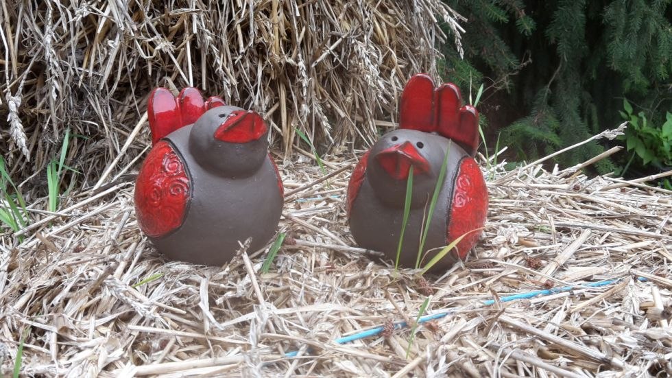 Gartenspatzen als Stabaufstecker in verschiedenen Größen // © Jana Kohlschmidt Gartenspatzen als Stabaufstecker in verschiedenen Größen // © Jana Kohlschmidt