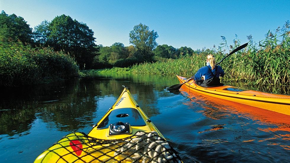 Auf der Warnow bis zur Ostsee paddeln // © MV-T/outdoor-visions.com Auf der Warnow bis zur Ostsee paddeln // © MV-T/outdoor-visions.com