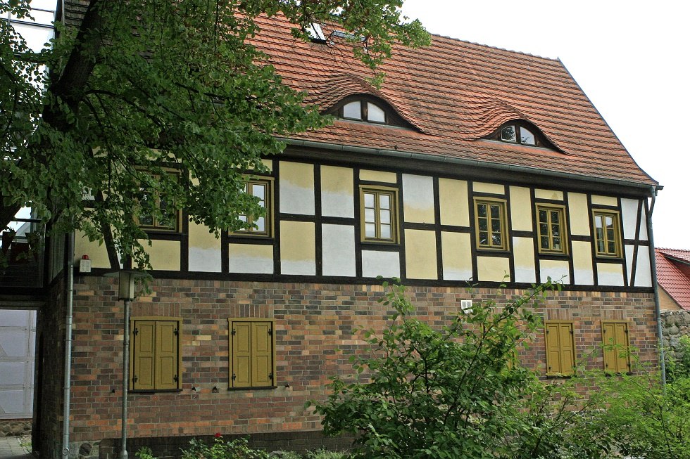 Rückansicht des Museums (Fachwerkhaus) // © Sabrina Wittkopf-Schade Rückansicht des Museums (Fachwerkhaus) // © Sabrina Wittkopf-Schade