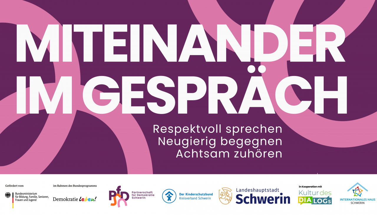 Zes dialoogavonden in het International House, © PfD Schwerin Zes dialoogavonden in het International House, © PfD Schwerin